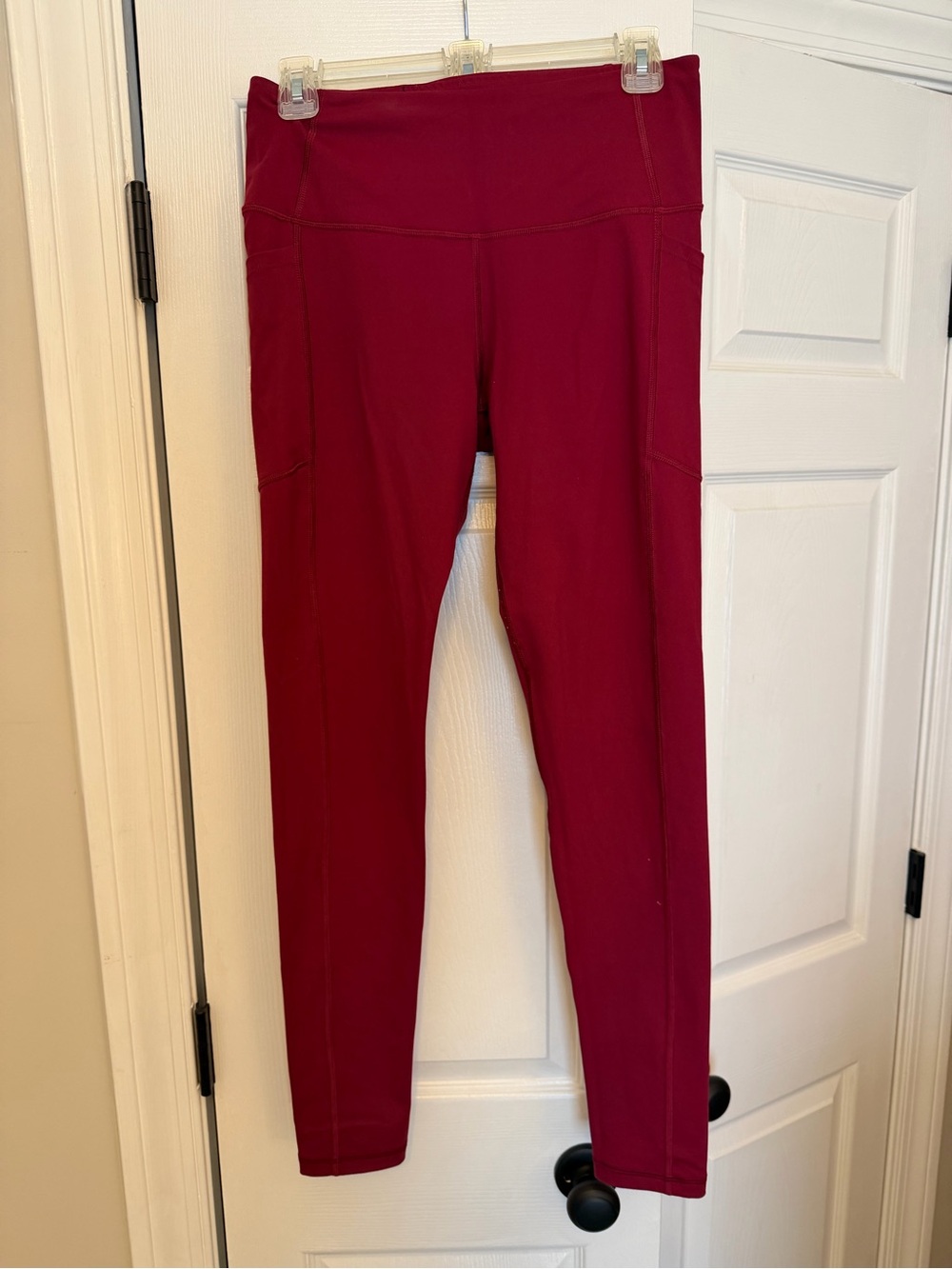Victoria's Secret Sport Wine Red High-Waist Leggings